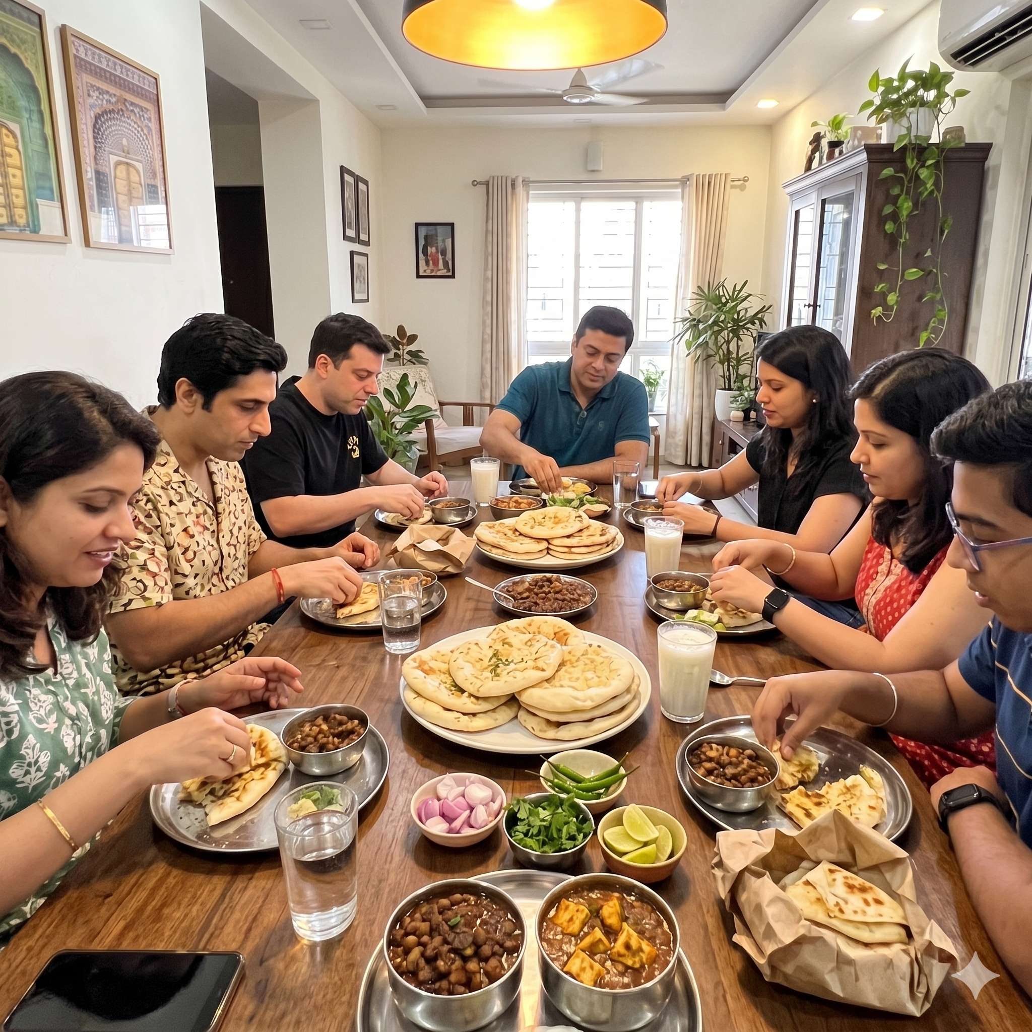 Chhole kulche near CP